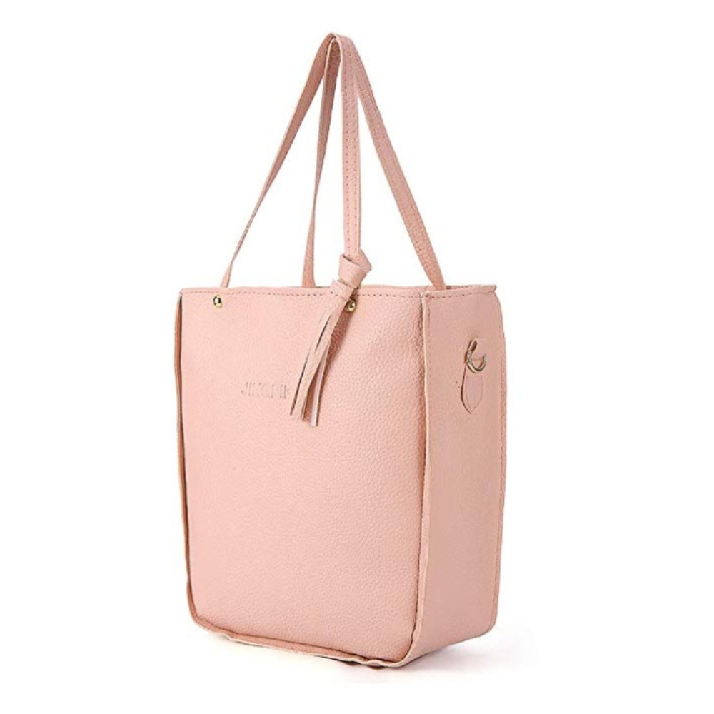 ONE LEFT NWT Camel Tan Pebbled Leather Travel Set - Picture 4 of 8